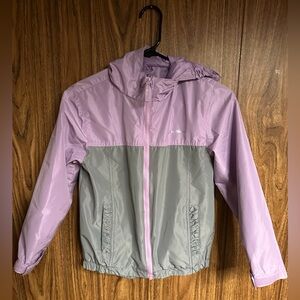 EDDIE BAUER HOODED RAIN JACKET/WINDBREAKER